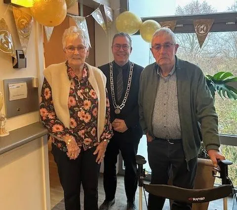 Diamanten bruidspaar in Thorn viert 60ste huwelijksdag