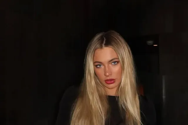 Jutta Leerdam gaat plat op haar buik liggen en Jake Paul schreeuwt het uit  (video)