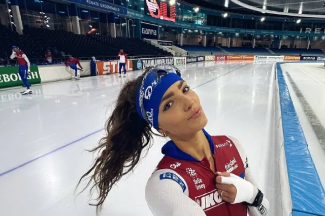 Pien Hersman laat haar lippen zien en andere schaatssters smullen ervan (foto!)
