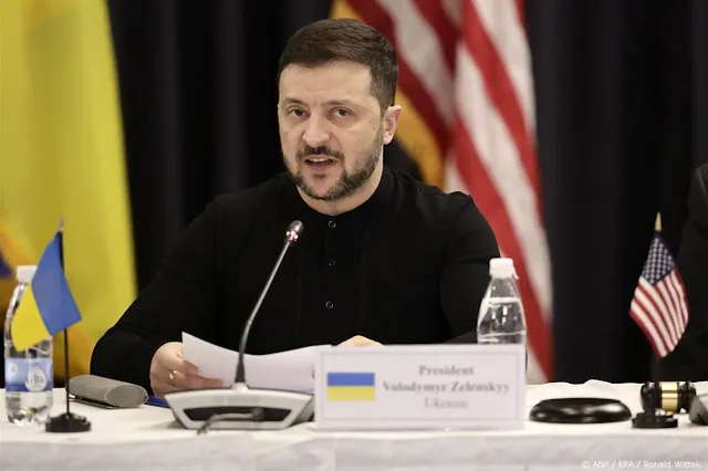 Zelensky hoopt op westerse vredestroepen in Oekraïne