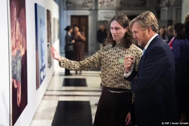 Koning reikt prijs voor Vrije Schilderkunst uit op 31 januari