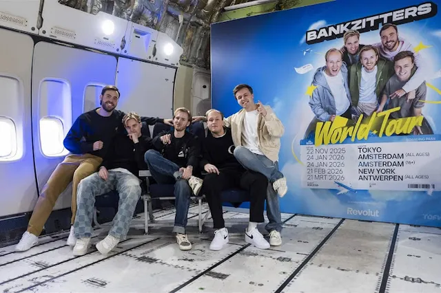 De Bankzitters treden ook op in Tokio en New York