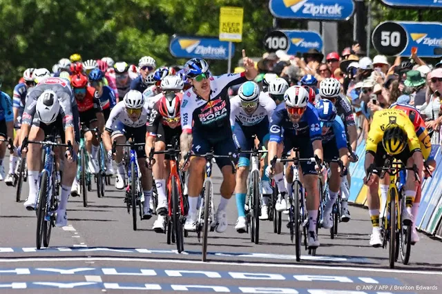 Welsford opnieuw de snelste in openingsrit Tour Down Under