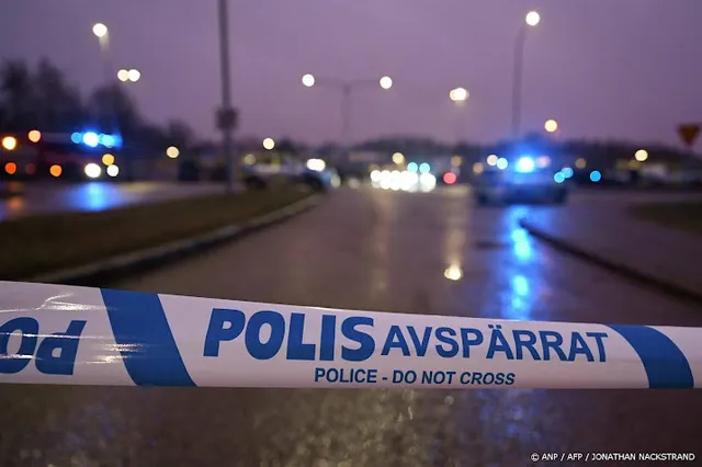 Zweedse politie bij huis van verdachte schietpartij