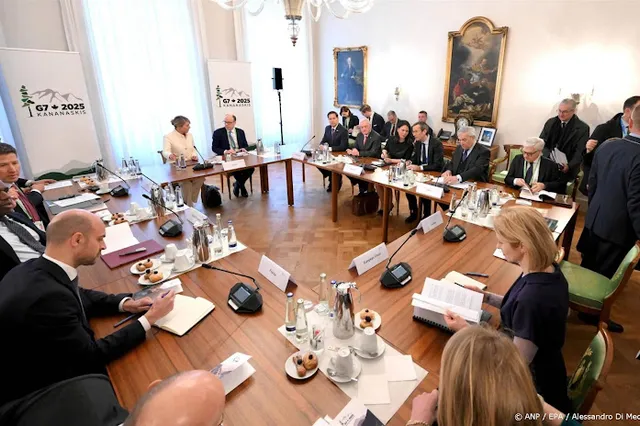 G7: opstelling Rusland bij vredesoverleg bepalend voor sancties