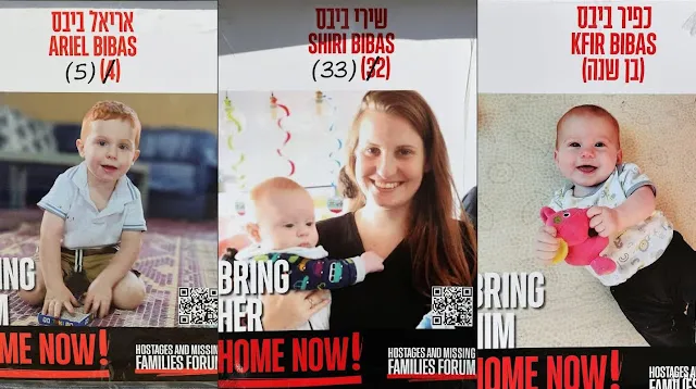 Lichaam overgedragen door Hamas is niet van moeder Kfir en Ariel