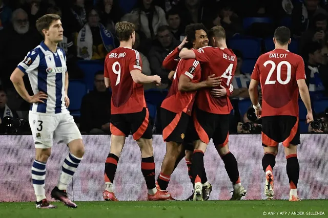 Manchester United speelt met treffer Zirkzee gelijk bij Sociedad