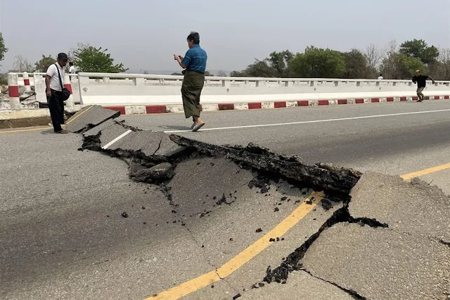 Noodtoestand in zes Myanmarese regio's na zware aardbeving