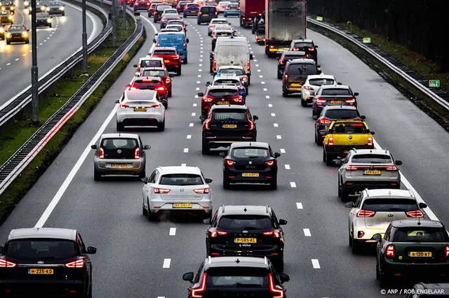 Vaker en langer file op Nederlandse snelwegen dan jaar eerder