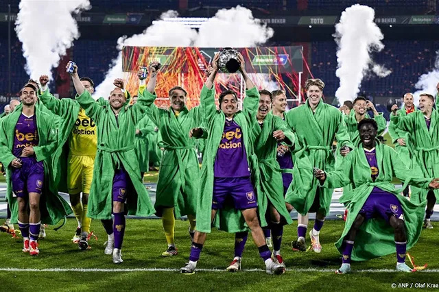 Feest in Deventer na bekerwinst Go Ahead Eagles