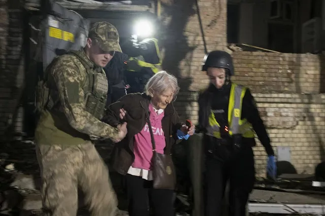Tientallen gewonden in Kyiv door Russische luchtaanval