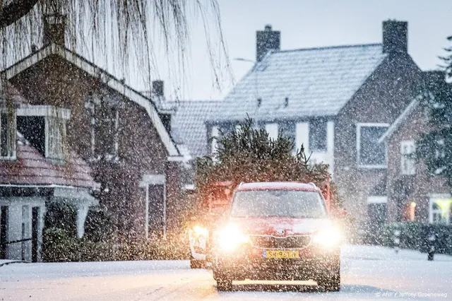 Code oranje in Utrecht en Gelderland om gladheid door sneeuw
