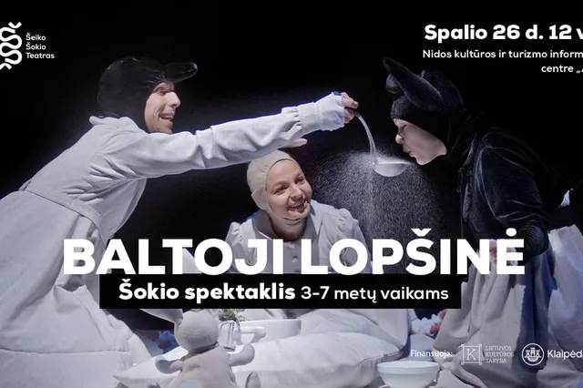 Šokio spektaklis vaikams BALTOJI LOPŠINĖ Image