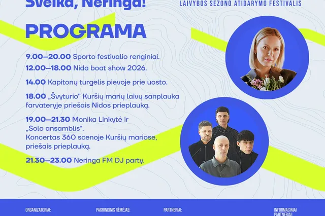 Festivalis „Sveika, Neringa“ Nidoje: laivybos sezono atidarymas Image