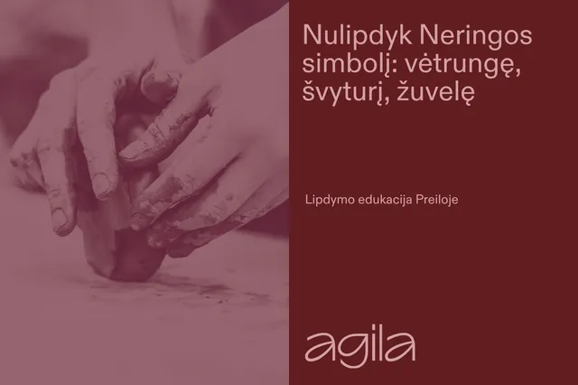 Lipdymo užsiėmimas „Nulipdyk Neringos simbolį: vėtrungę, švyturį, žuvelę“ Image
