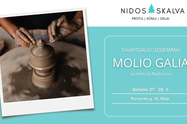 KŪRYBINĖS MOLIO DIRBTUVĖS: „MOLIO GALIA“ Image