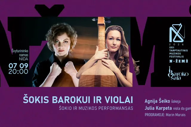 Judesio koncertas „Kaip barokas tapo judesiu“ | Smėlio laikrodžio epitafija Image