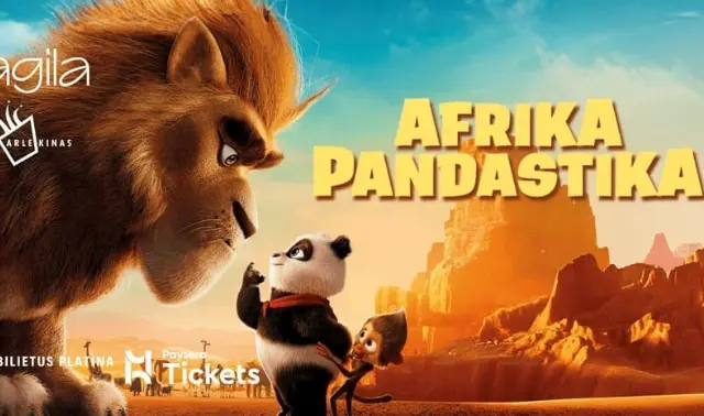 AGILA x ARLEKINAS: animacinis filmas „Afrika Pandastika“ Image