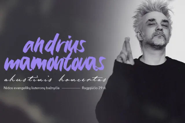 Andrius Mamontovas | Akustinis koncertas Nidoje Image