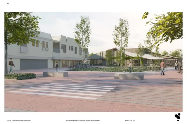 Informatiebijeenkomsten over vernieuwde Dorpshuis en inrichting pleinen in Hoevelaken Image