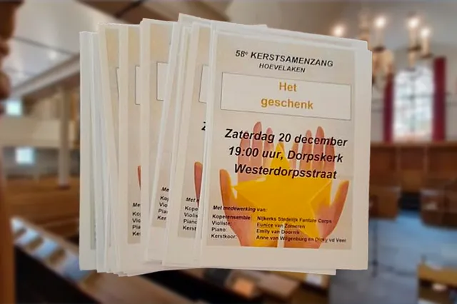 Kerstsamenzang Hoevelaken viert 58e editie met thema ‘Het Geschenk’ Image