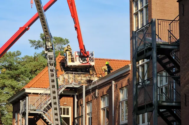 Grote brand Groenelaantje vlot onder controle