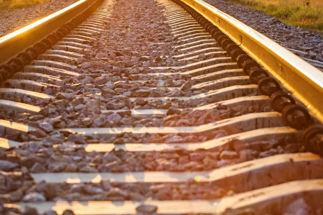 Werkzaamheden aan het spoor bij Nunspeet