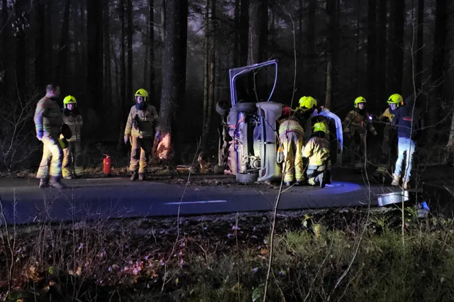 Ongeval op Nunspeterweg in Vierhouten