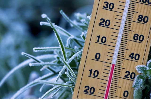Koud winterweer in Nunspeet: temperaturen dalen tot -5°C