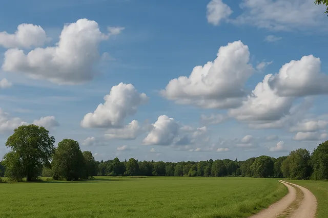 Zacht maar koel weer vandaag in Nunspeet