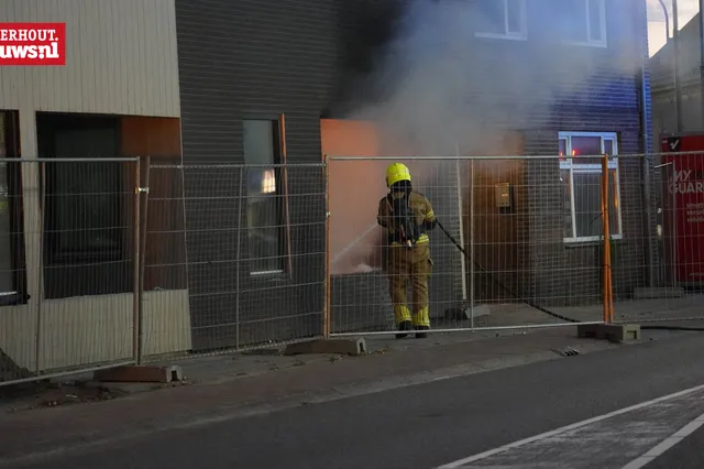 Opnieuw brand bij nieuwbouwwoningen Bredaseweg