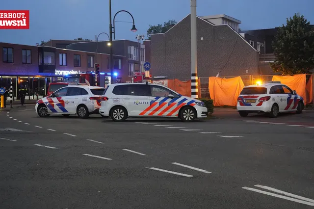 Politie onderzoekt brand nieuwbouwwoningen Bredaseweg