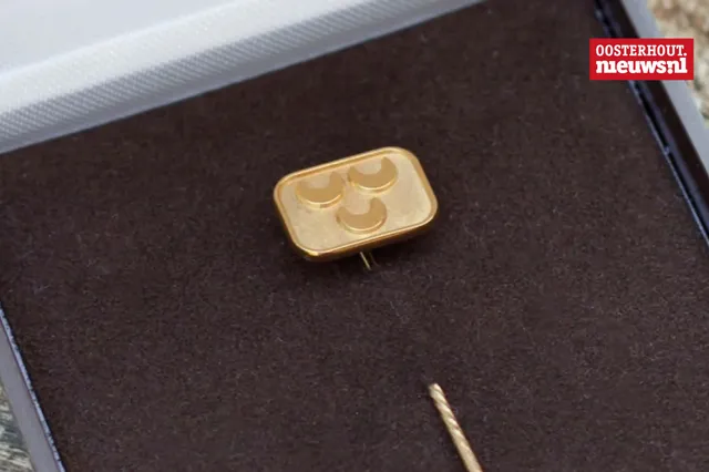 Gouden gemeentespeld voor Martin Bakker