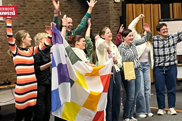 GSA-groep Oelbert ontvangt het Groene Jeugdlintje