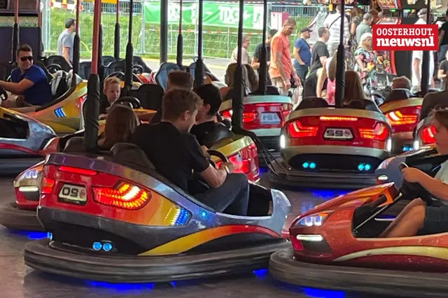 Gezellig programma tijdens de Oosterhoutse kermis met vuurwerk als afsluiter