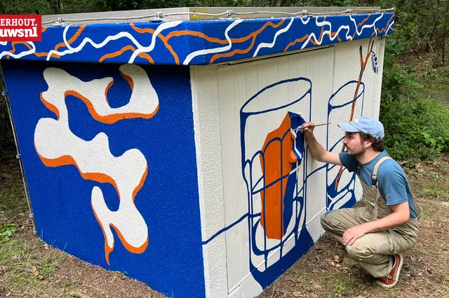 Illustraties op trafohuisjes door jonge Brabantse makers