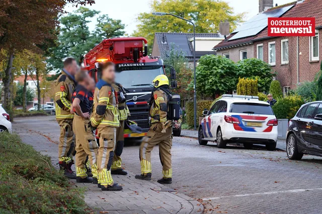 Brandweer uitgerukt voor zolderbrand Nassaustraat