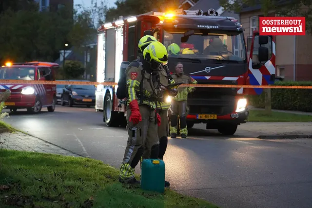 Brandweer rukt uit voor lekkend vat Max Havelaardreef
