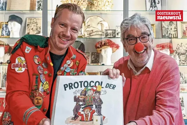 Ut Kabinet der Zotheid maakt boek met iconisch Carnavalsprotocolder