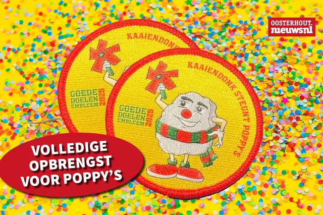 Uniek Goede Doelen Embleem voor Poppy’s Inloophuis