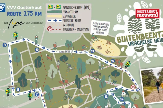 Feestelijke opening speurtocht Buitenbeentjes Vrachelse Heide