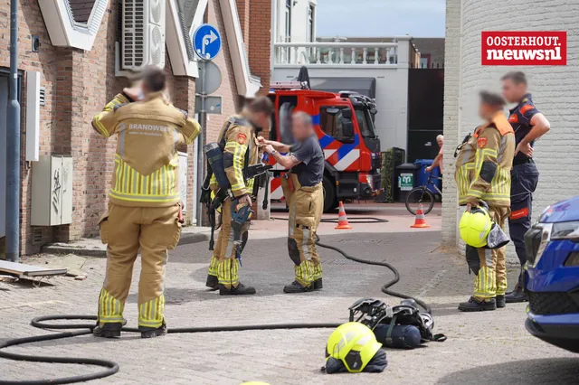 Onkruid wegbranden zorgt voor brandjes in Winkelcentrum Arendshof