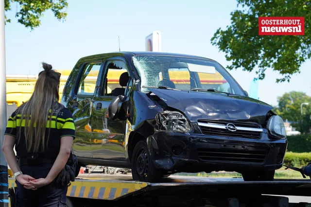 Mysterieus wrak op de Pasteurlaan na ongeluk op A58