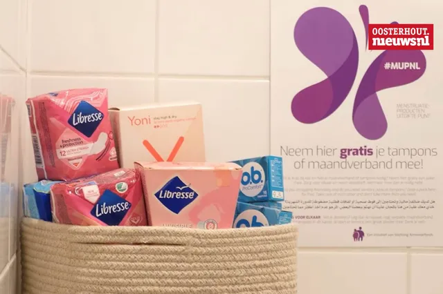 Oosterhout breidt uitgiftepunten voor gratis menstruatieproducten uit