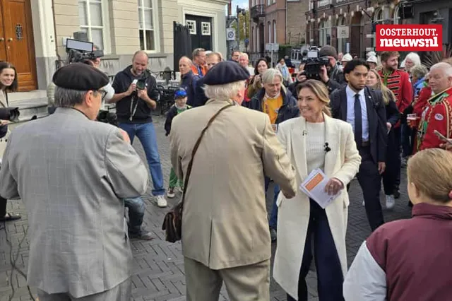 Dilan Yeşilgöz bezoekt Oosterhout tijdens VVD-campagne