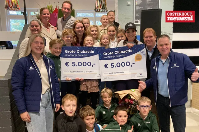 Winnend superlot Grote Clubactie verkocht bij MHC De Warande
