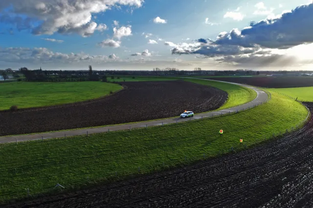 Hoogwateroefening van Waterschap Rivierenland