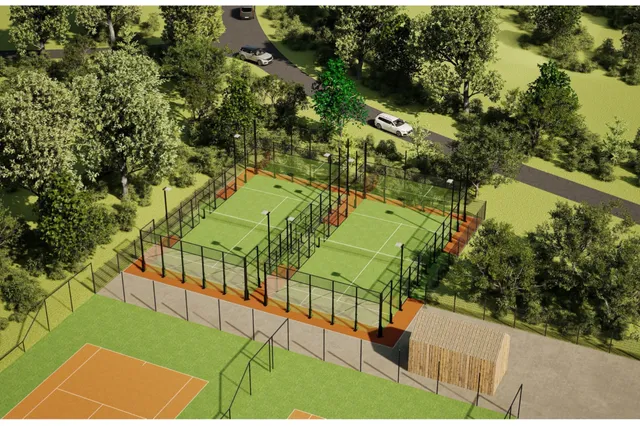 TC De Leigraaf in Zetten klaar voor padel