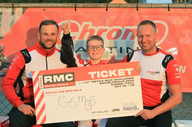 Cees Muys verovert ticket voor tweede deelname aan Rotax Max Grand Finals