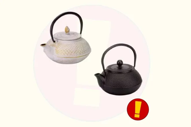 ALDI Gietijzeren Theepot terug op schadelijke stoffen